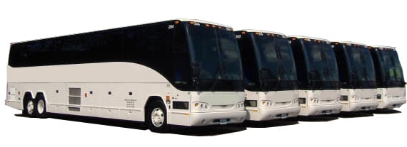 Showroom Charter Bus Fleet